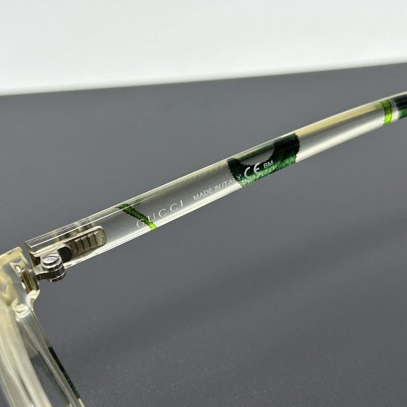 Gucci GG 3699/N ZE5 Clear Floral Eyeglasses Frames 54-15 140 Italy Designer - Picture 7 of 15